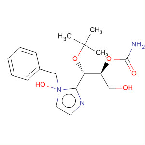 Carbamic acid,N-[(1S,2S)-2-hydroxy-1-(hydroxymethyl)-2-[1-(phenylmethyl)-1H-imidazol-2-yl]ethyl]-, 1,1-dimethylethyl ester