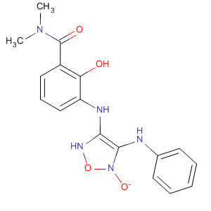 Benzamide,2-hydroxy-N,N-dimethyl-3-[[5-oxido-4-(phenylamino)-1,2,5-oxadiazol-3-yl]amino]-
