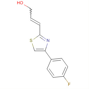2-Propen-1-ol, 3-[4-(4-fluorophenyl)-2-thiazolyl]-
