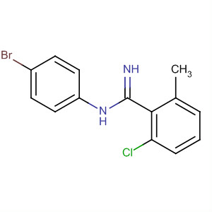 Benzenecarboximidamide, N-(4-bromophenyl)-2-chloro-6-methyl-