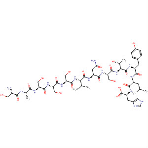 L-Histidine,L-seryl-L-alanyl-L-seryl-L-seryl-L-seryl-L-valyl-L-asparaginyl-L-seryl-L-threonyl-L-tyrosyl-L-leucyl-