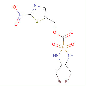 Phosphorodiamidic acid, N,N'-bis(2-bromoethyl)-,(2-nitro-5-thiazolyl)methyl ester