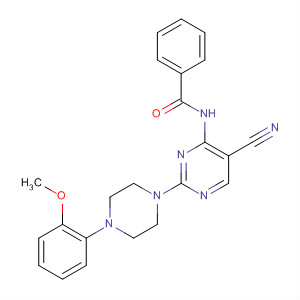 Benzamide,N-[5-cyano-2-[4-(2-methoxyphenyl)-1-piperazinyl]-4-pyrimidinyl]-