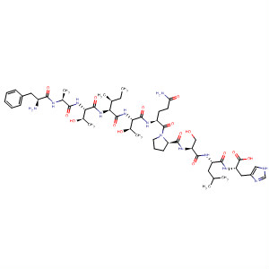 L-Histidine,L-phenylalanyl-L-alanyl-L-threonyl-L-isoleucyl-L-threonyl-L-glutaminyl-L-prolyl-L-seryl-L-leucyl-