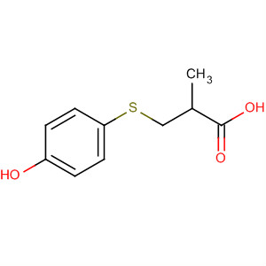Propanoic acid, 3-[(4-hydroxyphenyl)thio]-2-methyl-