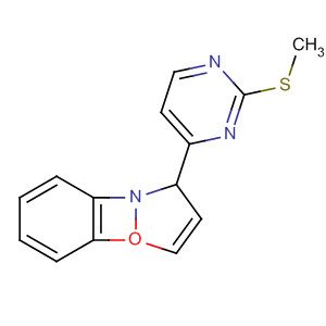 1,2-Benzisoxazole, 3-[2-(methylthio)-4-pyrimidinyl]-