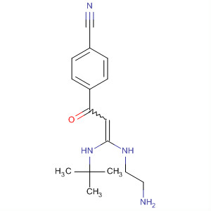 Benzonitrile,4-[3-[(2-aminoethyl)amino]-3-[(1,1-dimethylethyl)amino]-1-oxo-2-propen-1-yl]-