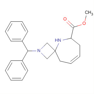 2,5-Diazaspiro[3.6]dec-8-ene-6-carboxylic acid, 2-(diphenylmethyl)-,methyl ester