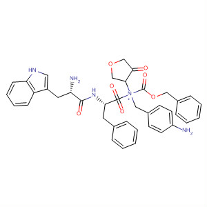 L-Phenylalaninamide,N-[(phenylmethoxy)carbonyl]-L-tryptophyl-N-[(4-aminophenyl)methyl]-N-(tetrahydro-4-oxo-3-furanyl)-