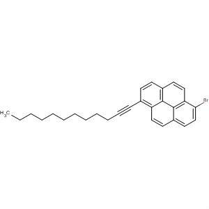 Pyrene, 1-bromo-6-(1-dodecyn-1-yl)-