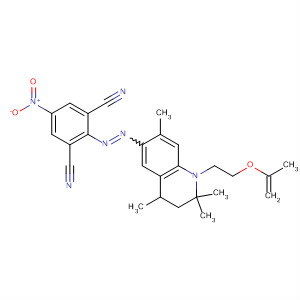 1,3-Benzenedicarbonitrile,5-nitro-2-[[1,2,3,4-tetrahydro-2,2,4,7-tetramethyl-1-[2-(2-propenyloxy)ethyl]-6-quinolinyl]azo]-
