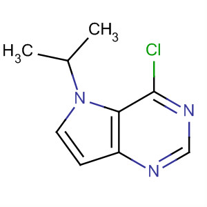 5H-Pyrrolo[3,2-d]pyrimidine, 4-chloro-5-(1-methylethyl)-