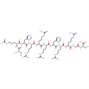 L-Cysteine,L-cysteinyl-L-arginyl-L-histidyl-L-arginyl-L-arginyl-L-arginyl-L-histidyl-L-arginyl-L-arginylglycyl-
