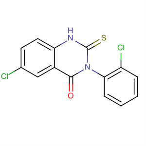 4(1H)-Quinazolinone, 6-chloro-3-(2-chlorophenyl)-2,3-dihydro-2-thioxo-
