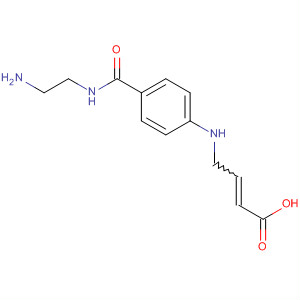 2-Butenoic acid, 4-[[4-[[(2-aminoethyl)amino]carbonyl]phenyl]amino]-