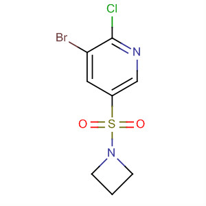 Pyridine, 5-(1-azetidinylsulfonyl)-3-bromo-2-chloro-
