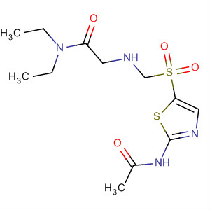 Acetamide,2-[[[2-(acetylamino)-5-thiazolyl]sulfonyl]methylamino]-N,N-diethyl-