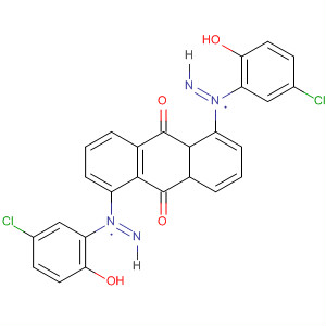 9,10-Anthracenedione, 1,5-bis[2-(5-chloro-2-hydroxyphenyl)diazenyl]-