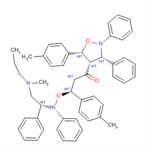 2,9-Dioxa-3,10,13-triazadispiro[4.1.4.3]tetradecan-6-one,13-methyl-1,8-bis(4-methylphenyl)-3,4,10,11-tetraphenyl-,(1R,4S,5S,7R,8S,11R)-rel-