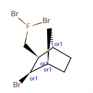 Bicyclo[2.2.1]heptane, 2-bromo-3-(dibromofluoromethyl)-,(1R,2R,3R,4S)-rel-