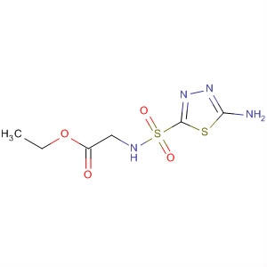 Glycine, N-[(5-amino-1,3,4-thiadiazol-2-yl)sulfonyl]-, ethyl ester