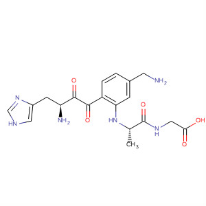 Glycine, L-histidyl-4-(aminomethyl)benzoyl-L-alanyl-