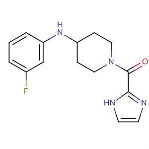 Methanone, [4-[(3-fluorophenyl)amino]-1-piperidinyl]-1H-imidazol-2-yl-