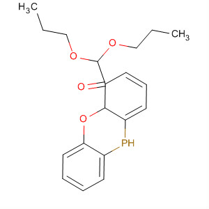 6H-Phenoxaphosphine, 6-(dipropoxymethyl)-, 6-oxide