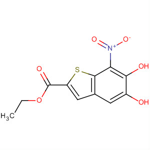 Ethyl-5,6-dihydroxy-7-nitro-1-benzothiophen-2-carboxylat