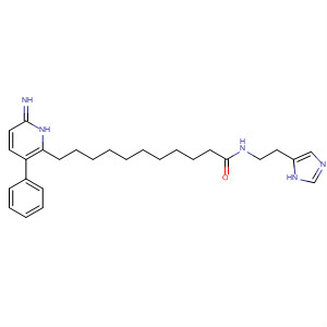1(6H)-Pyridazineundecanamide,N-[2-(1H-imidazol-5-yl)ethyl]-6-imino-3-phenyl-
