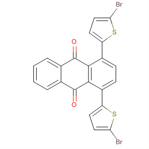 9,10-Anthracenedione, 1,4-bis(5-bromo-2-thienyl)-