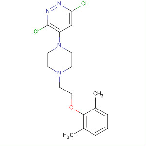 Pyridazine,3,6-dichloro-4-[4-[2-(2,6-dimethylphenoxy)ethyl]-1-piperazinyl]-