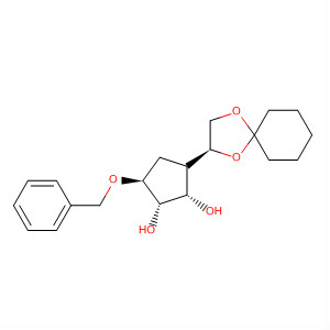1,2-Cyclopentanediol,3-[(2S)-1,4-dioxaspiro[4.5]dec-2-yl]-5-(phenylmethoxy)-,(1S,2S,3R,5S)-