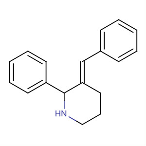 Piperidine, 2-phenyl-3-(phenylmethylene)-, (E)-