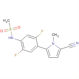 Methanesulfonamide,N-[4-(5-cyano-1-methyl-1H-pyrrol-2-yl)-2,5-difluorophenyl]-