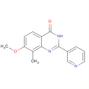 4(3H)-Quinazolinone, 7-methoxy-8-methyl-2-(3-pyridinyl)-