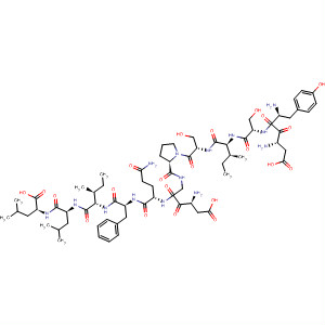 L-Leucine,L-a-aspartyl-L-tyrosyl-L-seryl-L-isoleucyl-L-seryl-L-prolyl-L-a-aspartylglycyl-L-glutaminyl-L-phenylalanyl-L-isoleucyl-L-leucyl-