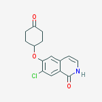 1(2H)-Isoquinolinone, 7-chloro-6-[(4-oxocyclohexyl)oxy]-