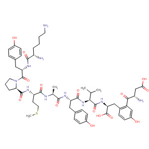 L-Tyrosine,L-lysyl-L-tyrosyl-L-prolyl-L-methionyl-L-alanyl-L-tyrosyl-L-valyl-L-a-aspartyl-