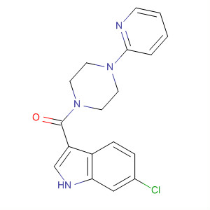Methanone, (6-chloro-1H-indol-3-yl)[4-(2-pyridinyl)-1-piperazinyl]-