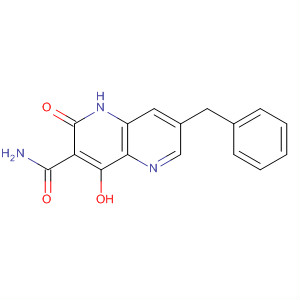 1,5-Naphthyridine-3-carboxamide,1,2-dihydro-4-hydroxy-2-oxo-7-(phenylmethyl)-