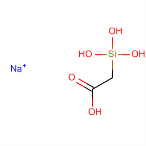 Acetic acid, 2-(trihydroxysilyl)-, sodium salt (1:1)