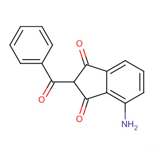1H-Indene-1,3(2H)-dione, 4-amino-2-benzoyl-