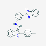 3-(1h-benzimidazol-2-yl)-n-[(e)-[2-(4-methylphenyl)indol-3-ylidene]methyl]aniline