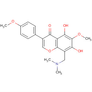 4H-1-Benzopyran-4-one,8-[(dimethylamino)methyl]-5,7-dihydroxy-6-methoxy-3-(4-methoxyphenyl)-
