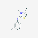 3,4-dimethyl-n-(3-methylphenyl)-1,3-thiazol-2-imine