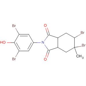 1H-Isoindole-1,3(2H)-dione,5,6-dibromo-2-(3,5-dibromo-4-hydroxyphenyl)hexahydro-5-methyl-