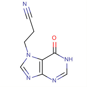 7H-Purine-7-propanenitrile, 1,6-dihydro-6-oxo-
