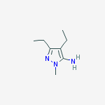 1H-Pyrazol-5-amine,  3,4-diethyl-1-methyl-