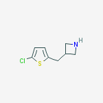 3-[(5-Chloro-2-thienyl)methyl]azetidine